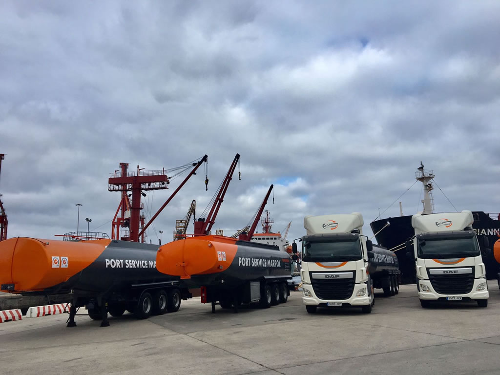 Flota de vehículos de la compañía