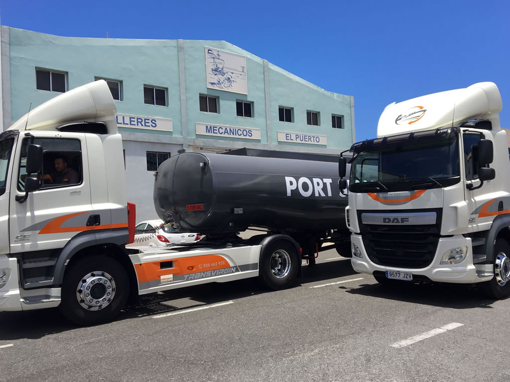 Flota de vehículos de la compañía